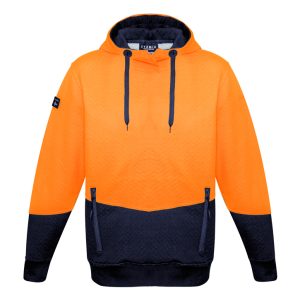 Unisex Hi Vis Textured Jacquard Hoodie